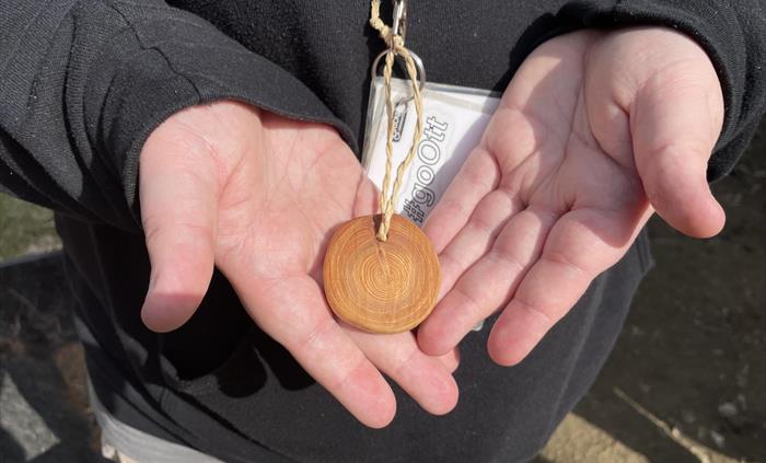 A larch pendant